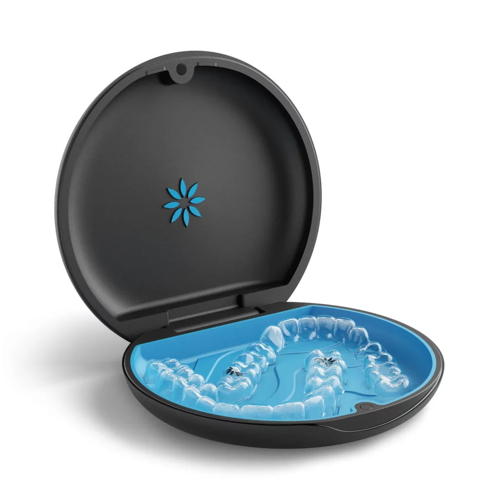 invisalign moulds in case